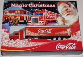 spezieller Coca-Cola Weihnachtstruck
