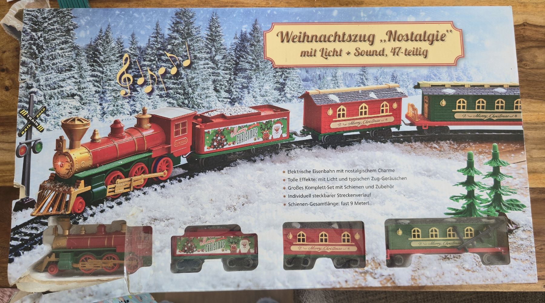 Alle Dekorationen: Weihnachtszug "Nostalgie" – Gebraucht aus Hinwil von Wo-ma14