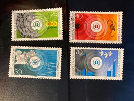 BRD 1973 Satz Umweltschutz gestempelt