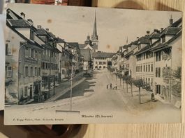 Alte PK / Münster LU - Ausgabe ca. 1920