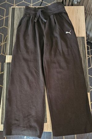 PUMA HER High Waist Straight Pants