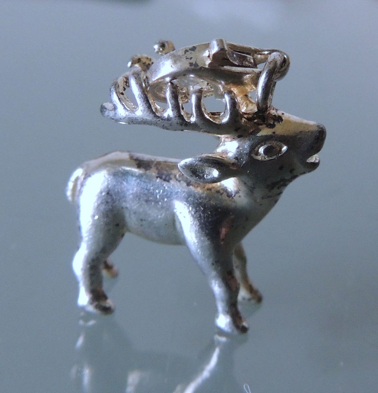 Thomas Sabo Anhänger: THOMAS SABO Silber 925 Charm Hirsch Anhänger – Gebraucht aus Waldenburg von schaller707 2