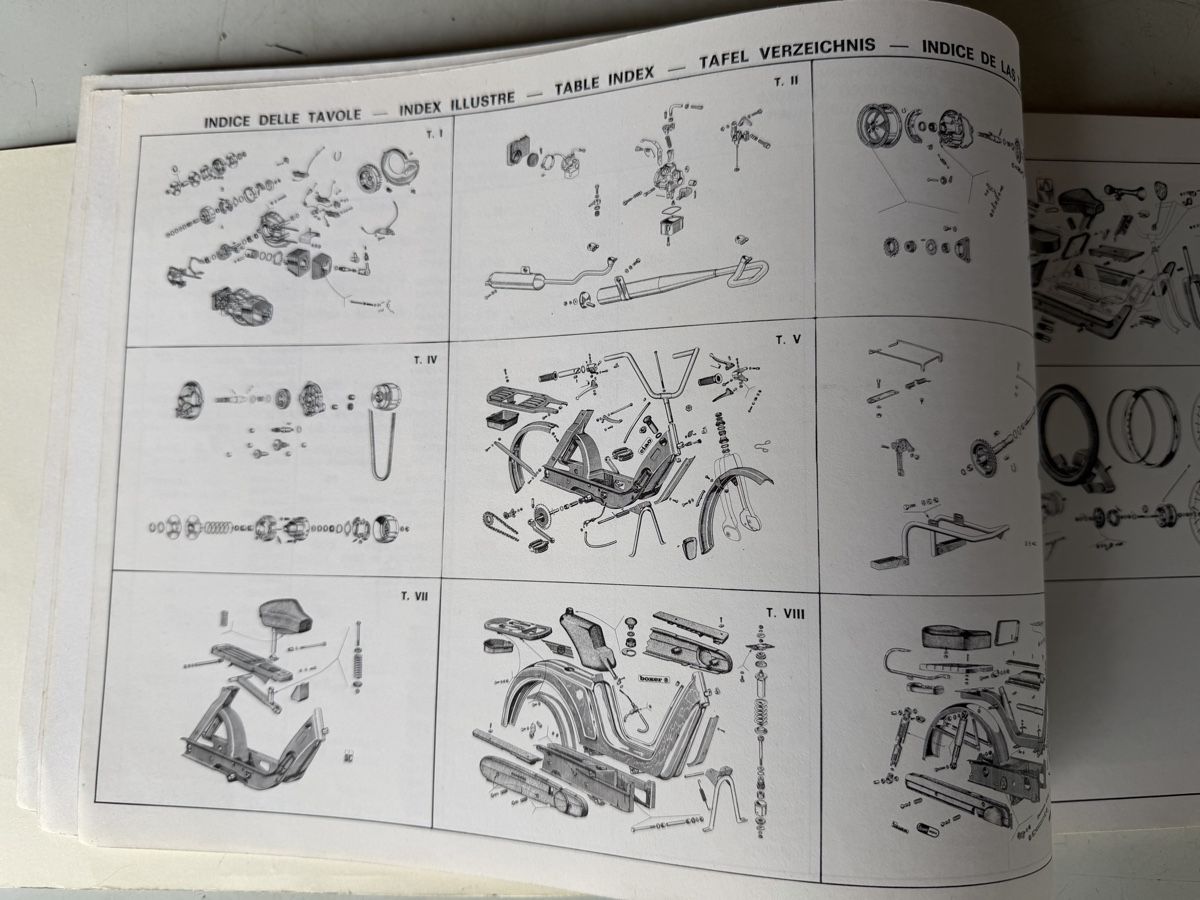 Piaggio Mofas: Werkstatthanbuch Piaggio Ciao,Bravo,Boxer 1976 – Gebraucht aus Schwadernau von Spitz64 2