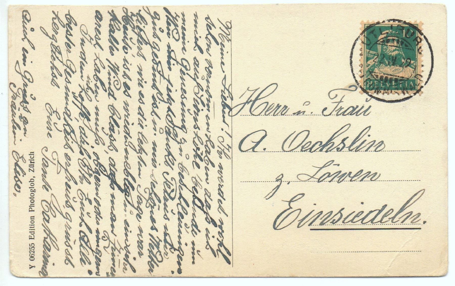 Cartoline postali: GOMMISWALD UETLIBURG – Usato da Jona venduto da philajona 1