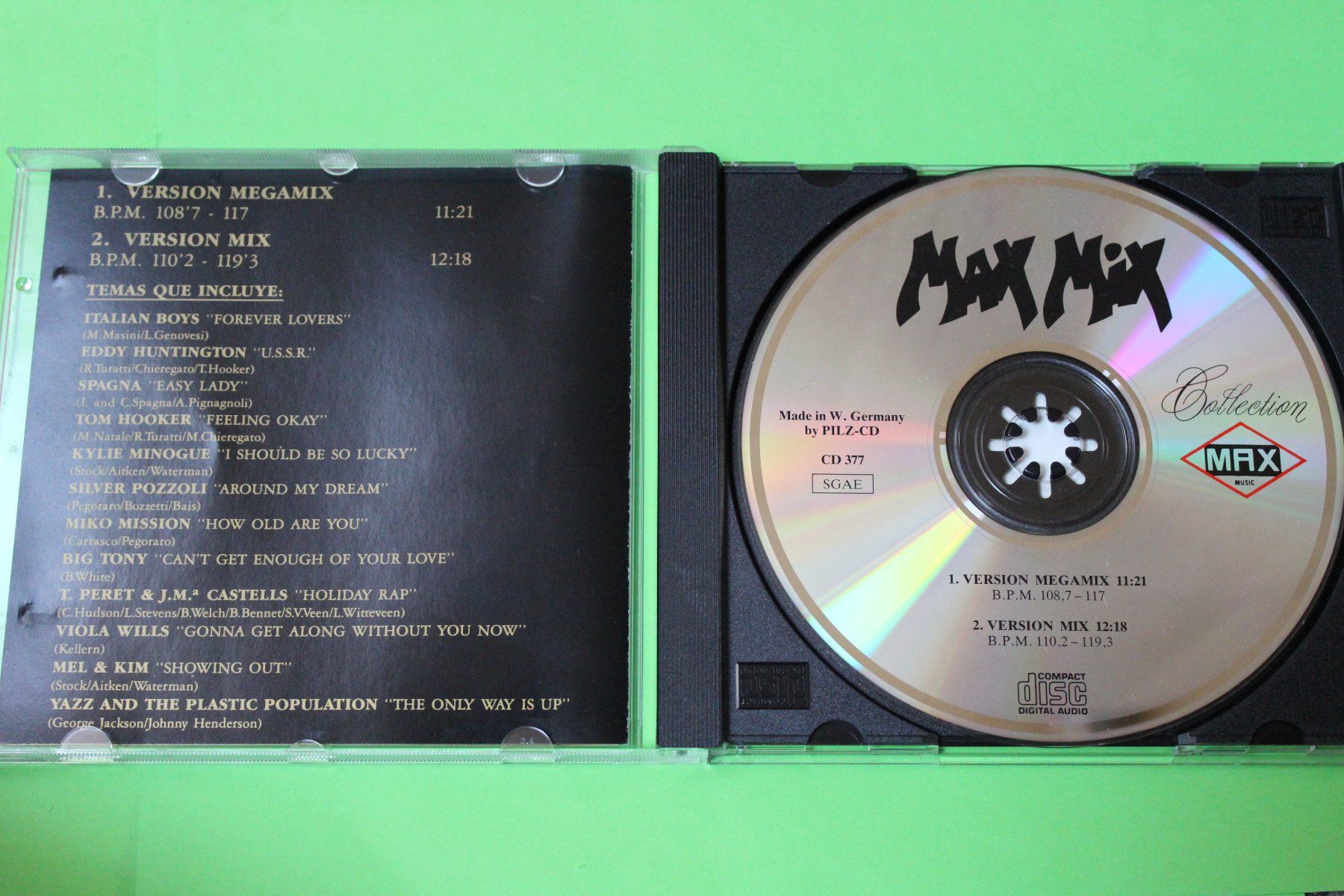 CD: MAX MIX COLLECTION (mit ITALO DISCO) CD – Usato da Tübach venduto da JamesStone 3
