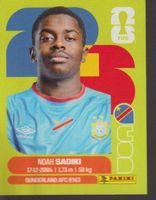FIFA WORLD CUP 2026 Panini Sticker COD 12 NOAH SADIKI