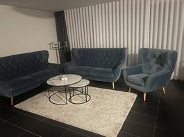 2 Sofas 1 Sessel (Qualitäts-Couch)