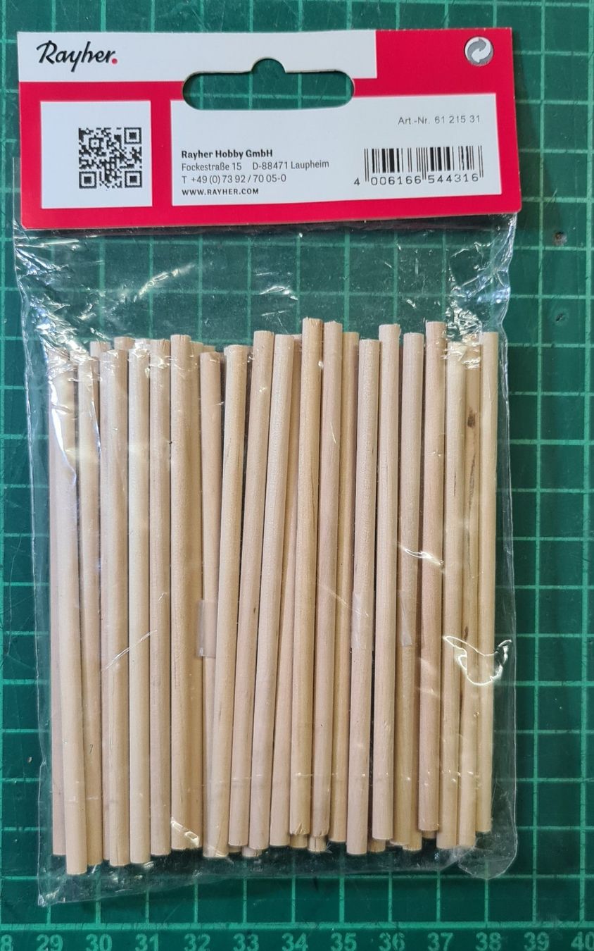 Articoli in legno: Bastelholz – Nuovo e nell'imballaggio originale da Lyss venduto da rochen54