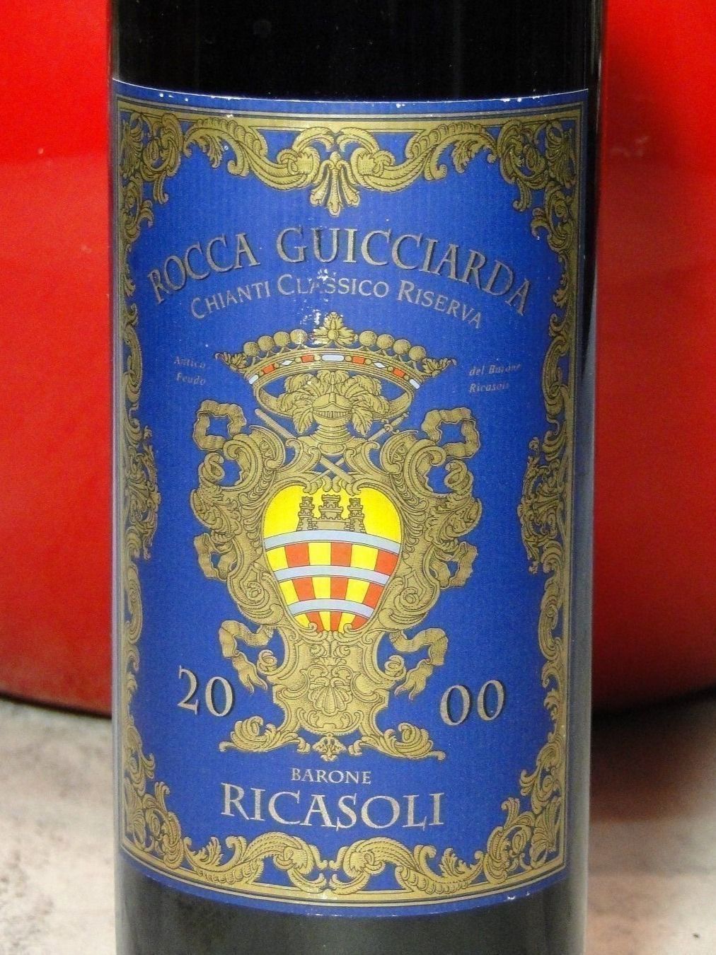 Vino: Chianti Rocca Barone Ricasoli 2000er – Nuovo (secondo la descrizione) da Emmenbrücke venduto da Ulisse-22 1