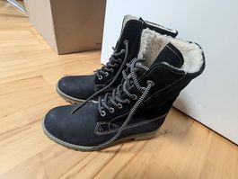 Stiefel Stiefelette von Tamaris, Leder, Gr.39, Neu