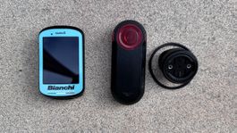 Garmin Edge 830 Fahrradcomputer & Radar/Rucklicht Bianchi