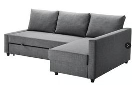 IKEA FRIHETEN Eckbettsofa  dunkelgrau gebraucht