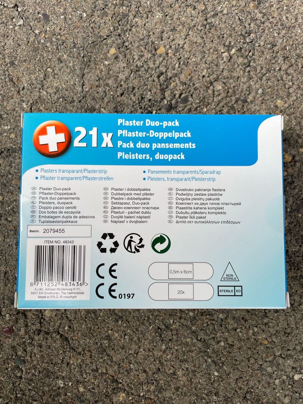 Kit di pronto soccorso: 126x Pflaster Duo-pack - Transparent – Nuovo e nell'imballaggio originale da Wängi venduto da LiqKojote 1