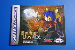 Notice Boulder Dash EX - Nintendo Game Boy Advance