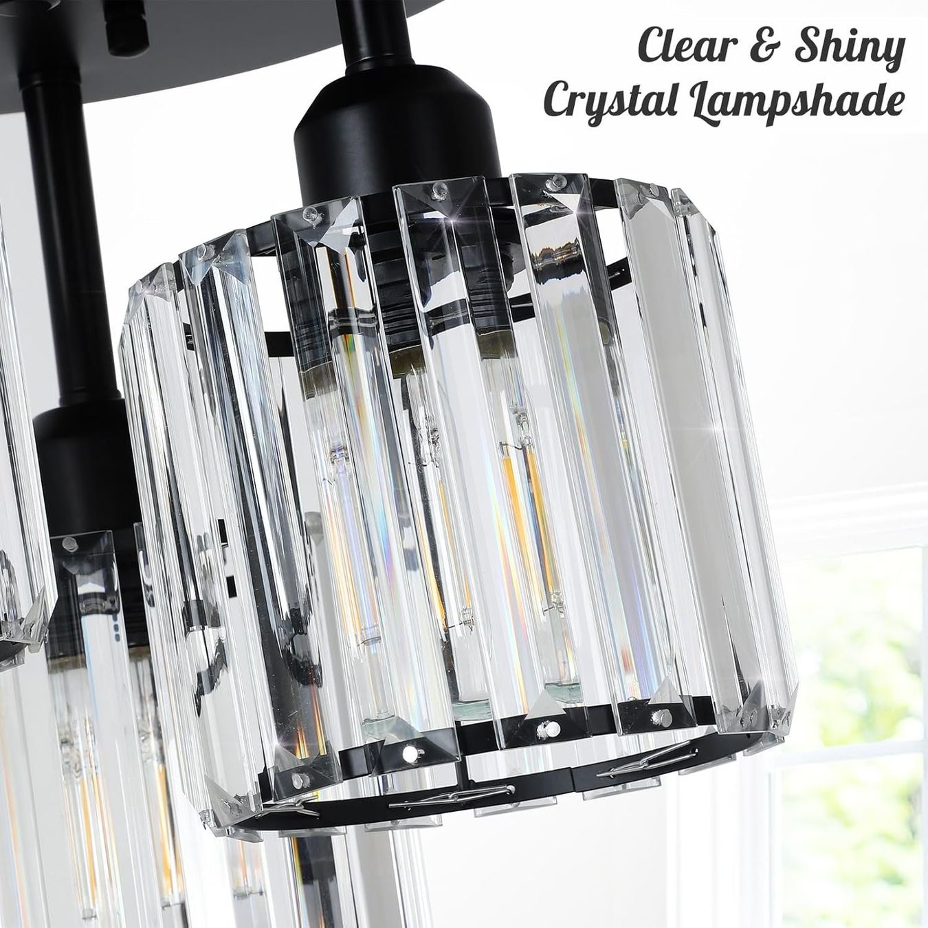 Lampadari & plafoniere: Kronleuchter Kristall Deckenleuchte Glas Pendelleuchte – Nuovo e nell'imballaggio originale da Zürich venduto da NovaDen 5