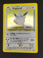 JUNGLE WEEK! 🌴 – Wigglytuff Holo – Pokemon - 1999 Vintage