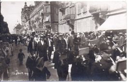 CHAUX - de - FONDS, défilé de la fête du tir et musique