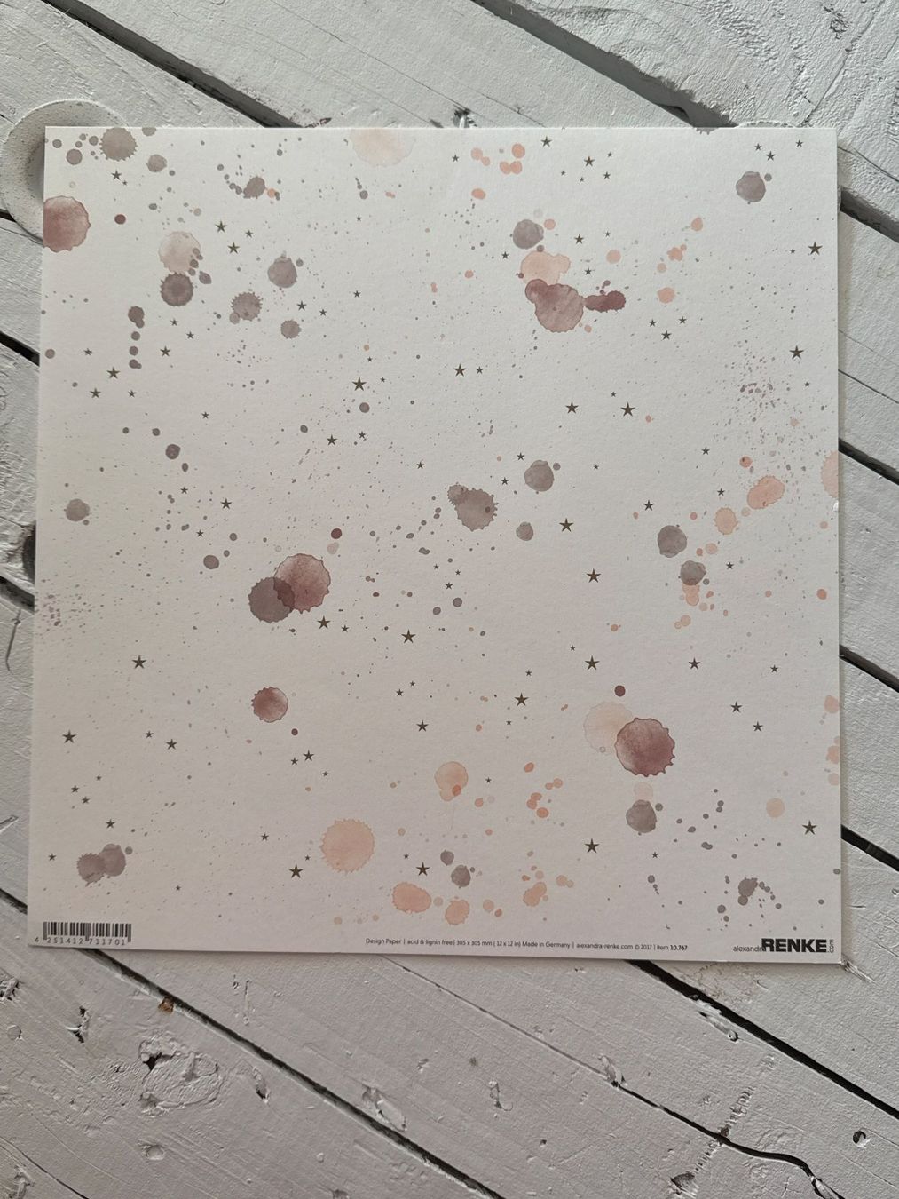 Papier: Renke / Designerpapier "Splashes" / P – Neuf (Voir description) à Neukirch (Egnach) par muolen