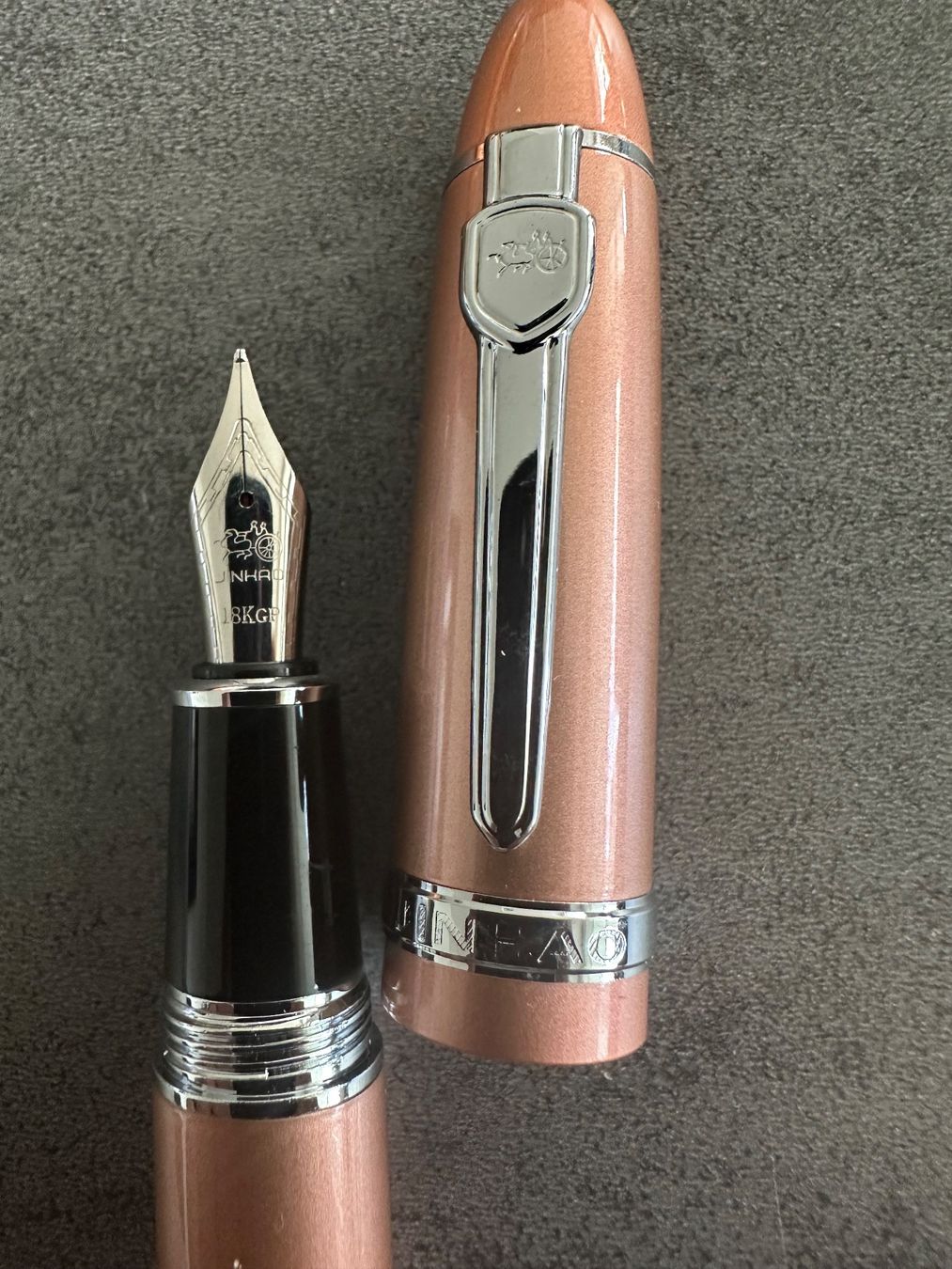 Penna & Evidenziatori: Jinhao 159 Füllfederhalter Rose Silber – Nuovo e nell'imballaggio originale da Kloten venduto da digi-Galaxy 3