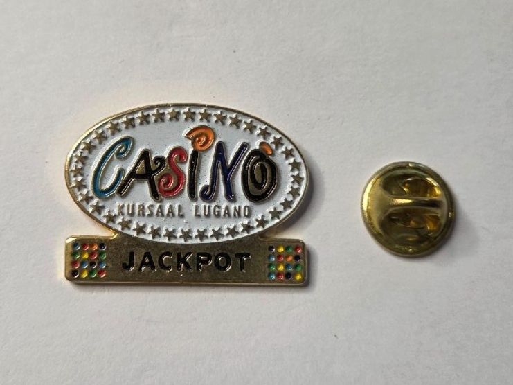 Plaketten & Abzeichen: Pin's Casino Kursaal Lugano – Gebraucht aus Territet von Cenh