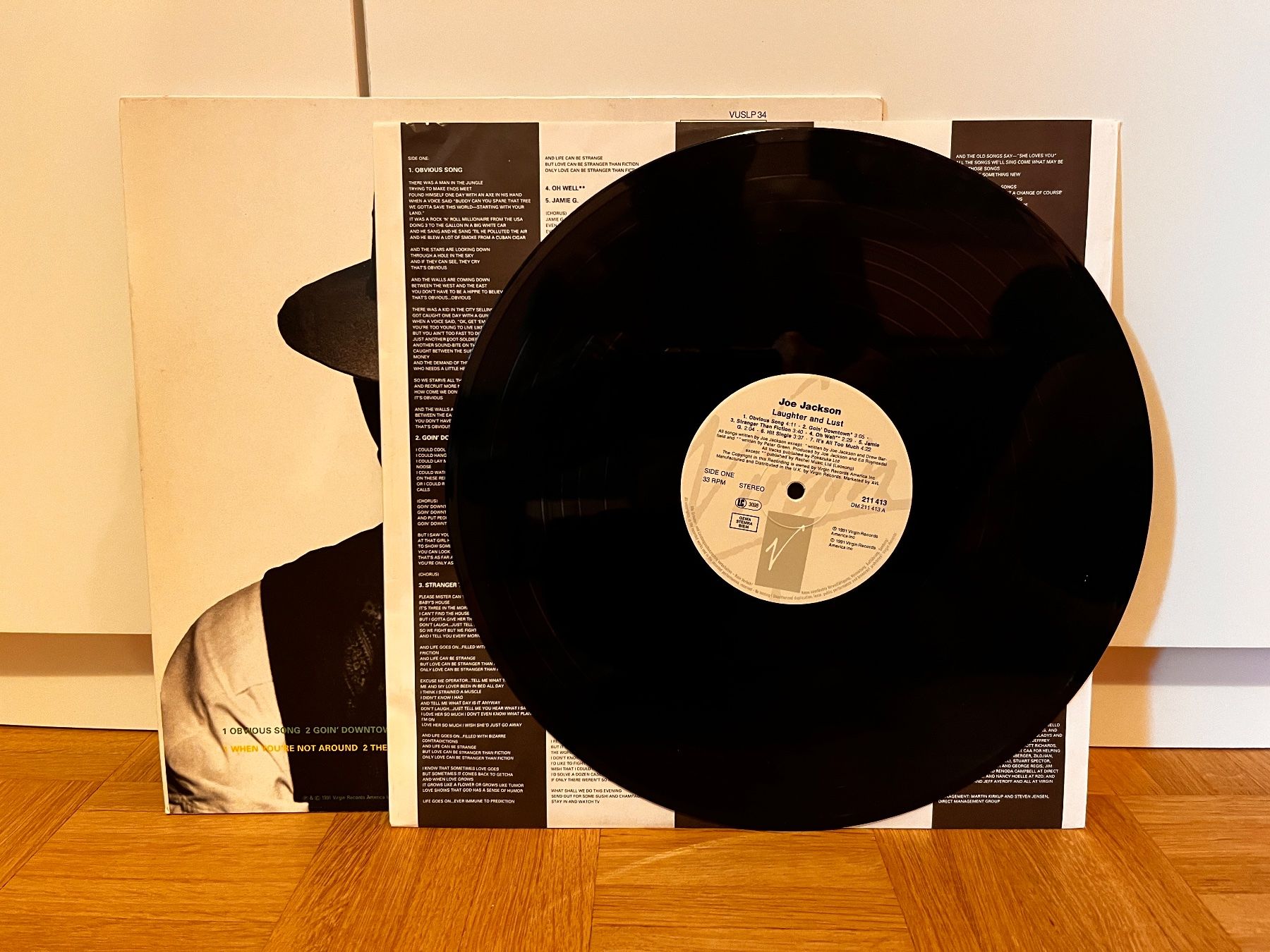 Dischi in vinile: Joe Jackson - Laughter & Lust - Vinyl LP – Usato da Arlesheim venduto da Vinylpferd 2