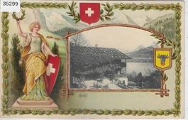 Rütli - Helvetia Präge-Litho