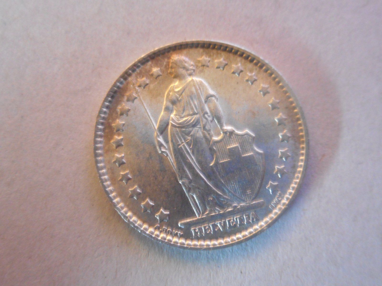 Tutti le monete: 1 Fr. 1964 silber  unz – Nuovo (secondo la descrizione) da Kriegstetten venduto da pizlad2010 2