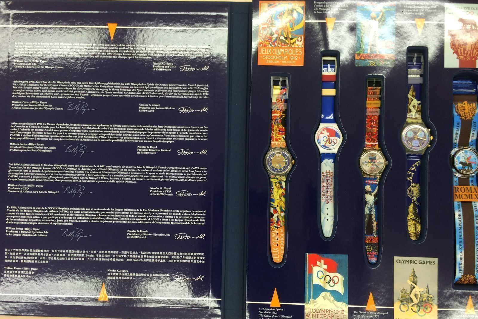Swatch Uhren: SWATCH Olympic Games Collection, sehr selten! – Neu (gemäss Beschreibung) aus Maur von Makiga7 1