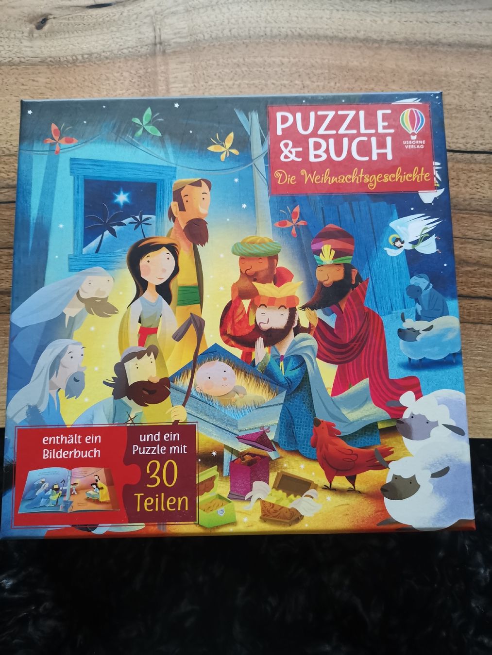 Puzzle: Puzzle und Buch die Weihnachtsgeschichte – Nuovo (secondo la descrizione) da Aadorf venduto da JFPS