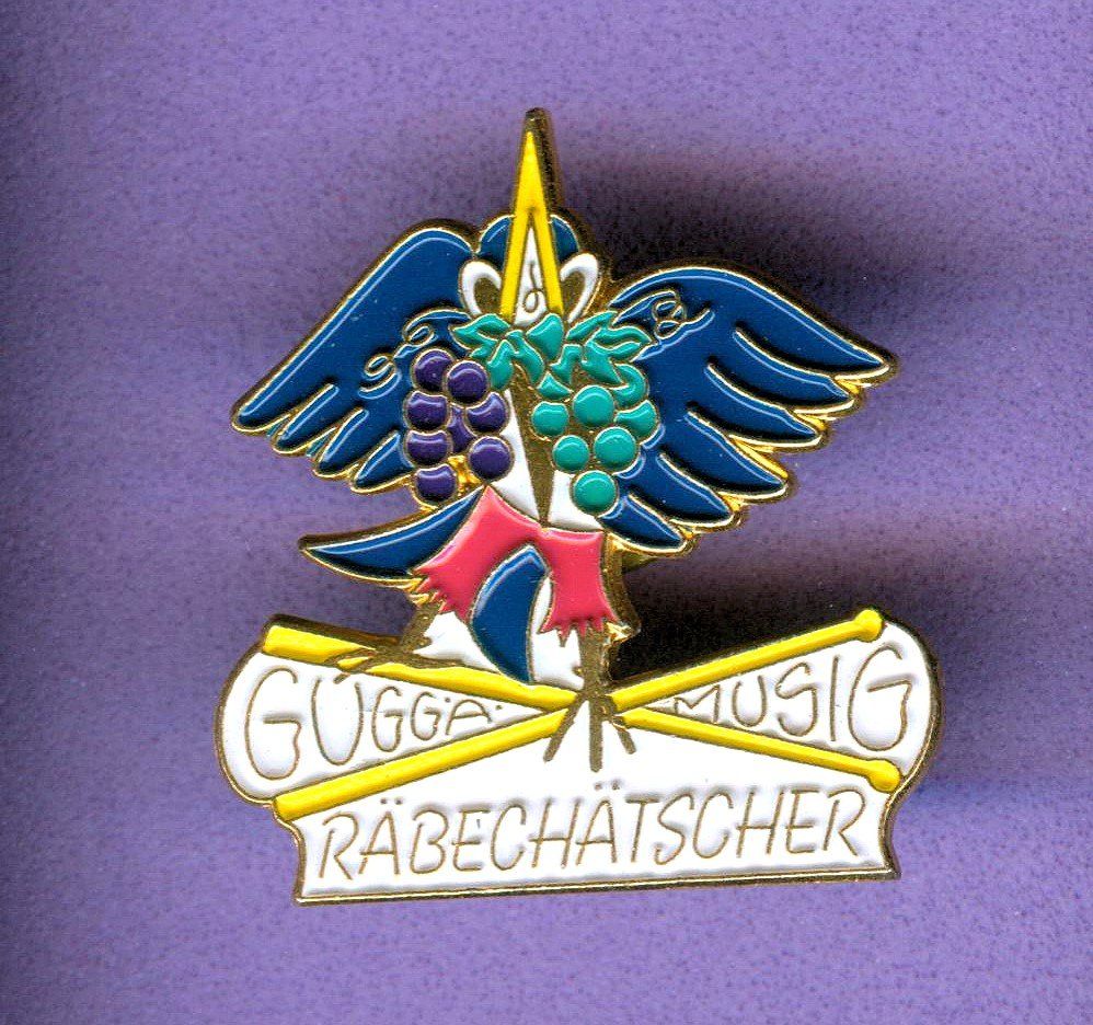 Placchette & Badge: GUGGÄ MUSIG  RÄBECHÄTSCHER – Usato da Winterthur venduto da Sammleroase