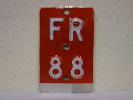 FR 88 VELONUMMER - FAHRRADSCHILD