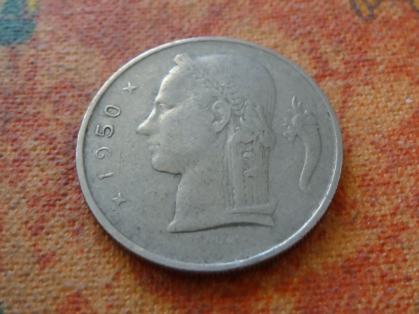 Tutti le monete: BELGIQUE  1  Franc  1950 – Usato da Romanel-sur-Lausanne venduto da Swift13