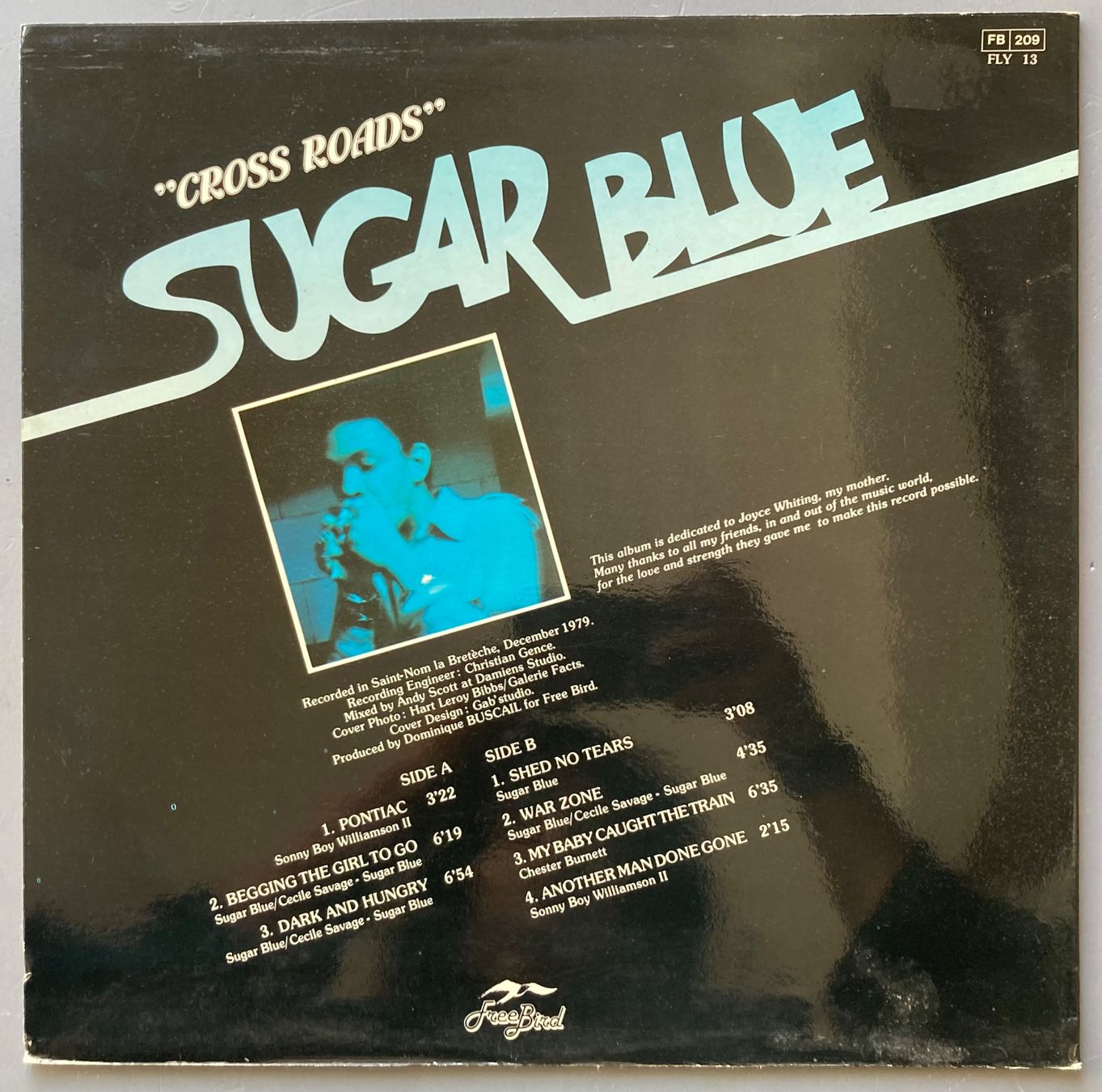 Vinyles: SUGAR BLUE - CROSS ROADS – D'occasion à Poliez-Pittet par Newtown-Records 1