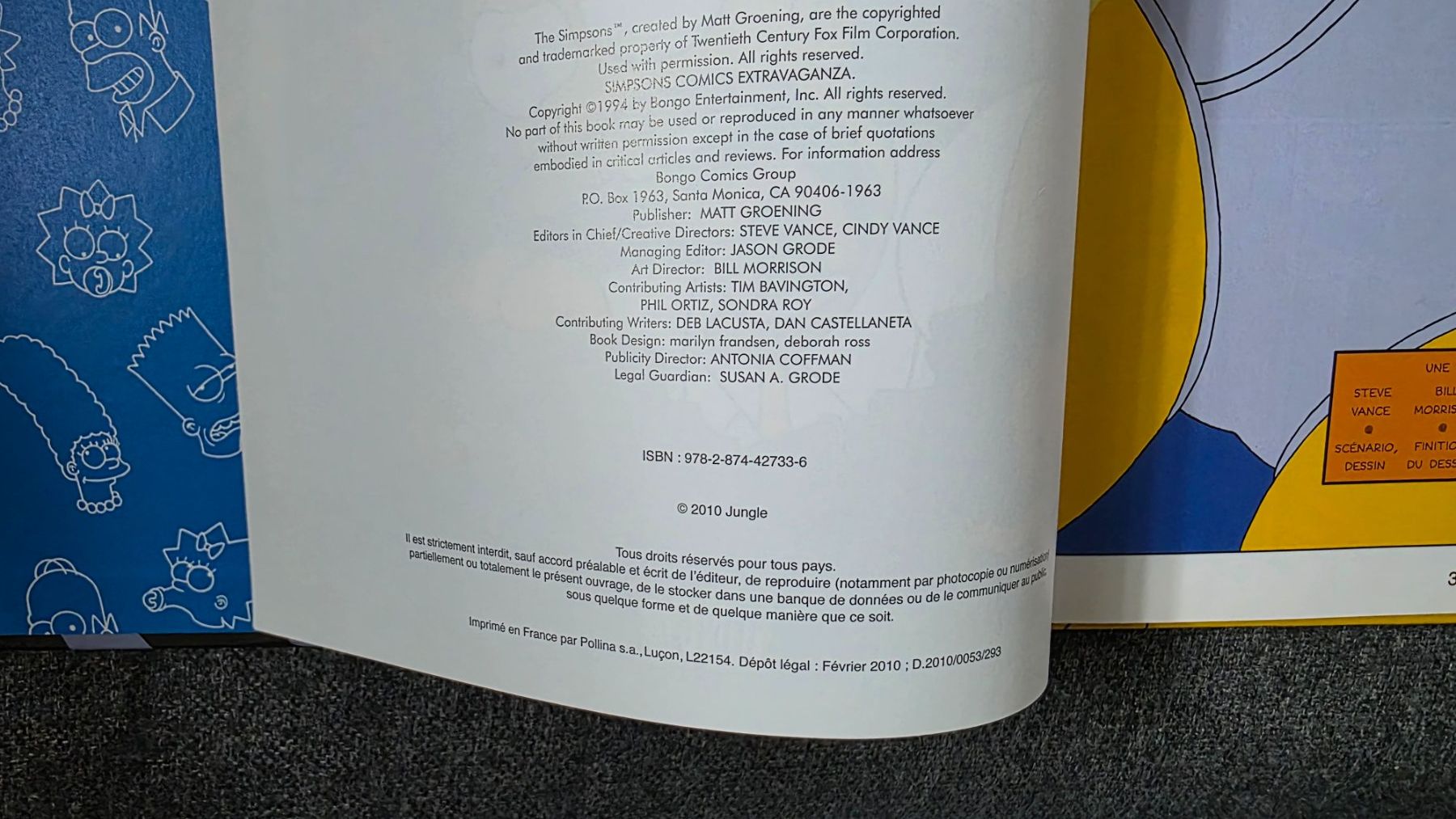 Bücher: Les Simpson Extra Colossal! – Gebraucht aus Bionnens von Meg011 1