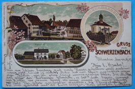 SCHWERZENBACH LITHO AK