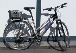 KTM Fahrrad mit Korb und Gepäckträger Damenrad Velo Grösse M
