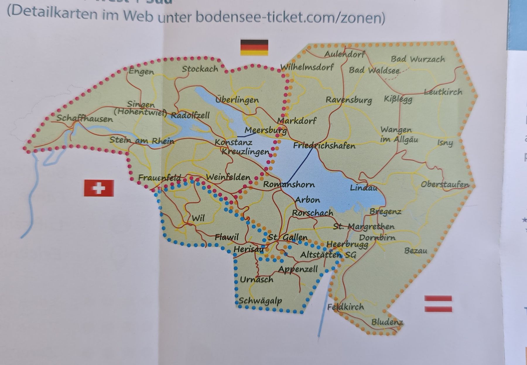 Biglietti: Tageskarte Kleingruppe Bodensee Ticket – Nuovo (secondo la descrizione) da Wil SG venduto da Vatoloco10 2