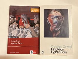 George Orwell's berühmteste zwei Werke 1984 und Animal Farm