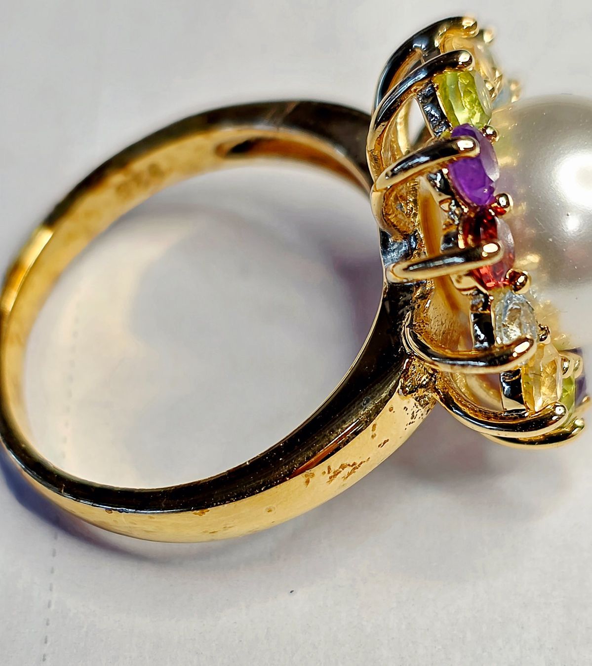 Bagues: Perle Multistone Fingerring – Neuf (Voir description) à Zürich par Benedikt21 6
