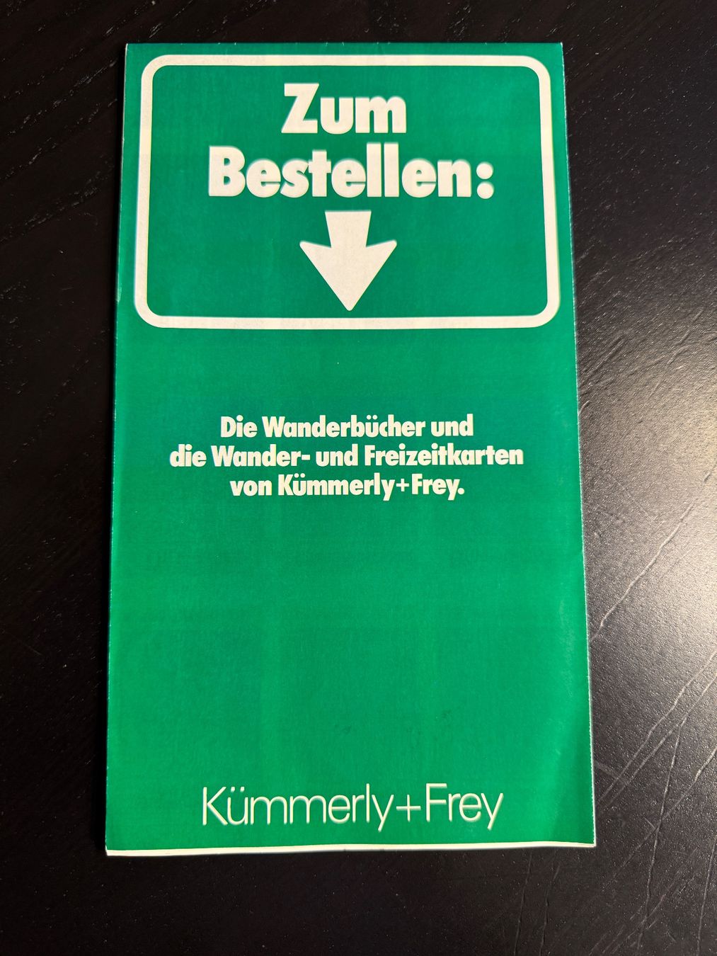 Cartine & Atlanti: Kümmerly+Frey Wanderkarten Katalog - Herbst Angebot! – Usato da Erstfeld venduto da Mario_boe0