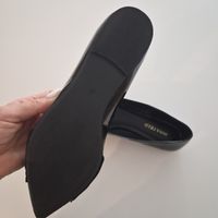 Anna Field Ballerinas Schwarz Lack Grösse 37 neu