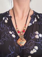 Wunderschöne Vintag Murano ? Glas  Halskette