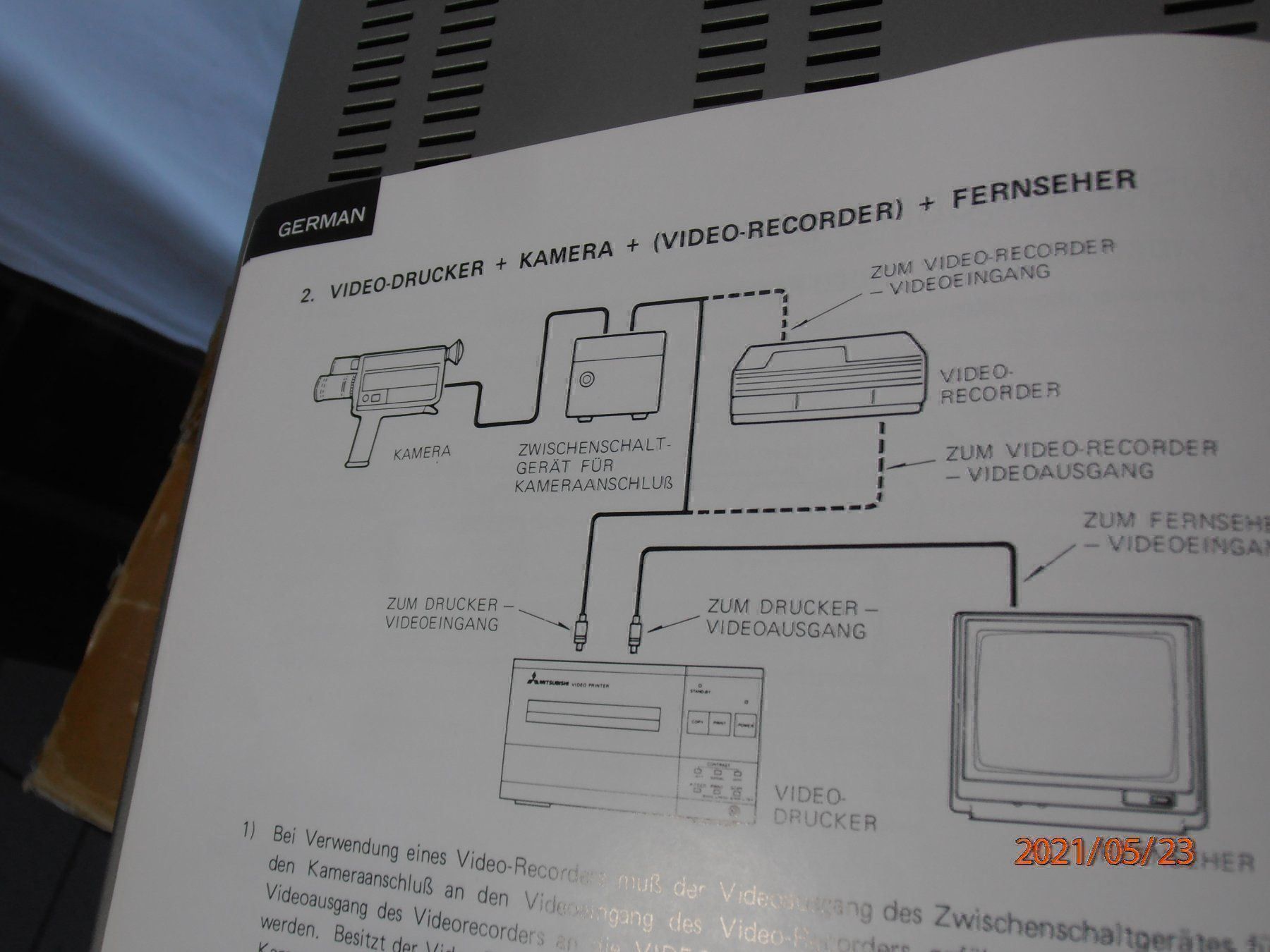 Mitsubishi Stampanti: Videoprinter mit Thermopapier Jahr: 1985 – Nuovo (secondo la descrizione) da Bischofszell venduto da Museumscafe 8