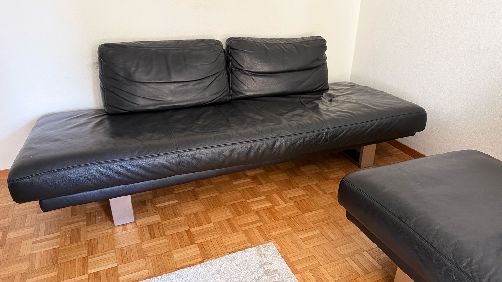 Rolf Benz Divani: Rolf Benz LINEA 2+3-Sitzer Echtleder Sofa-Set – Usato da Zürich venduto da nat_pt2d 3