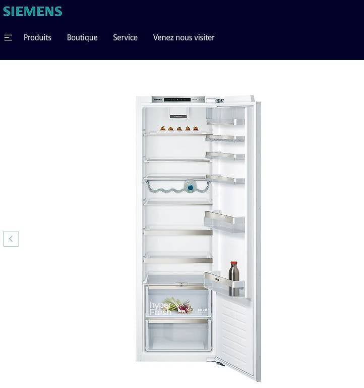 Frigoriferi: Réfrigérateur Siemens – Nuovo e nell'imballaggio originale da Ferpicloz venduto da rie_cpk2