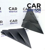 Seat Leon 5F 5-Türer Heckfenster-Lamellen Set (unlackiert)