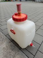 Most- od. Wasser Kunststofffass mit Gärspund guter Zust
