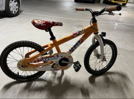 Kinderfahrrad Scott Contessa JR 16 orange mit Gebrauchsspure