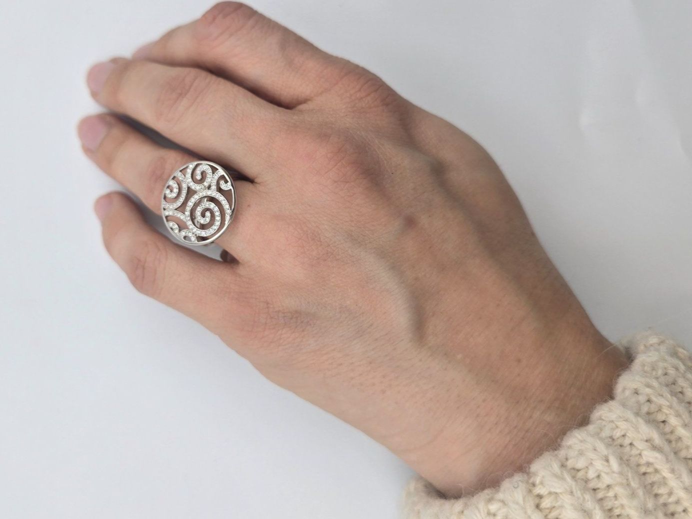 Ringe: Ring Silber 925 Zirkonia Gr. 52 – Neu und originalverpackt aus Zug von gold.schmuck 2