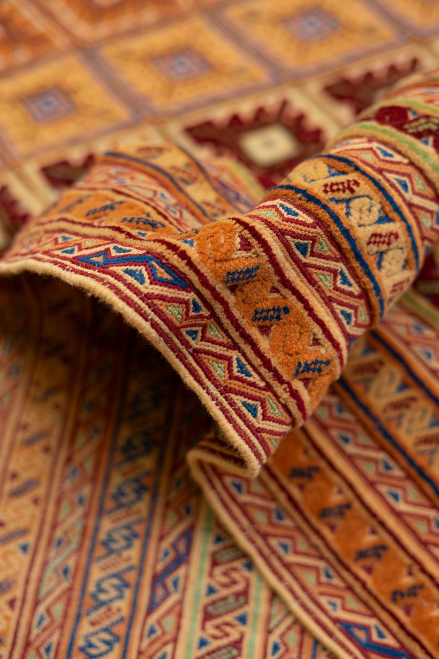 Kelim Tappeti: 190x149cm Afghan Kelim Handgemacht – Nuovo e nell'imballaggio originale da Luzern venduto da Hera.Kollektiv 1